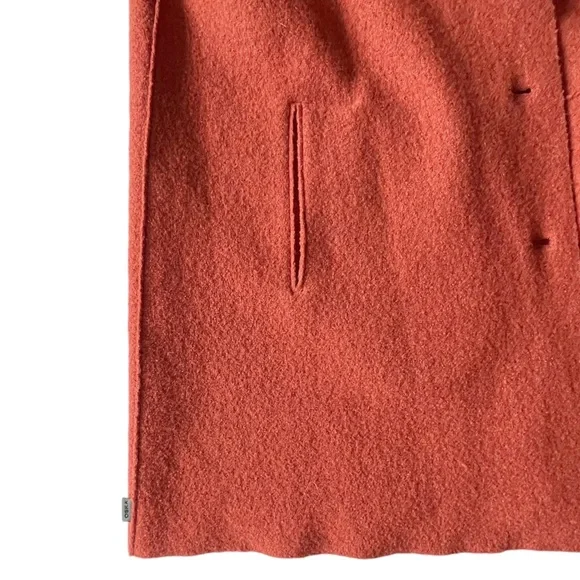 Oska Boiled Wool Asymmetrical Rust CoatOSKA 4 (12/14)